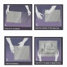 POCHETTE TRANSPARENTE CRISTALLINE REFERMABLE PAR RABAT ADHESIF