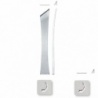 GOUGE PROFESSIONNELLE POUR LINO EN ACIER TREMPE N° 347