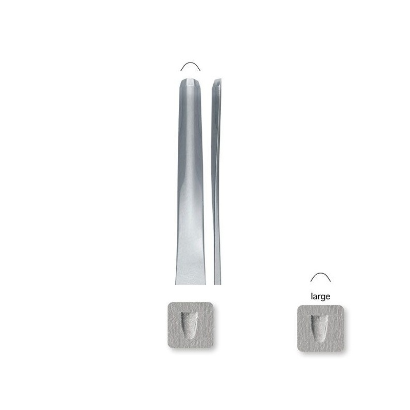 GOUGE PROFESSIONNELLE POUR LINO EN ACIER TREMPE N° 343