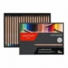 BOÎTE CARTON DE 20 CRAYONS DE COULEUR LUMINANCE ASSORTIMENT PORTRAIT