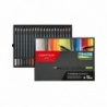 BOÎTE CARTON DE 20 CRAYONS DE COULEUR AQUARELLE ARTIST MUSEUM PAYSAGE