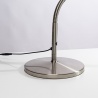 PIED DE TABLE POUR SLIMLINE FINITION ACIER BROSSE