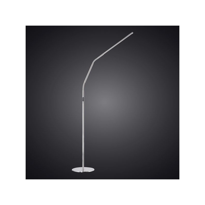 LAMPE SUR PIED SLIMLINE 4 BRUSHED STEEL