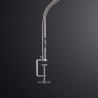 LAMPE DE TABLE A PINCE SLIMLINE 4 BRUSHED STEEL