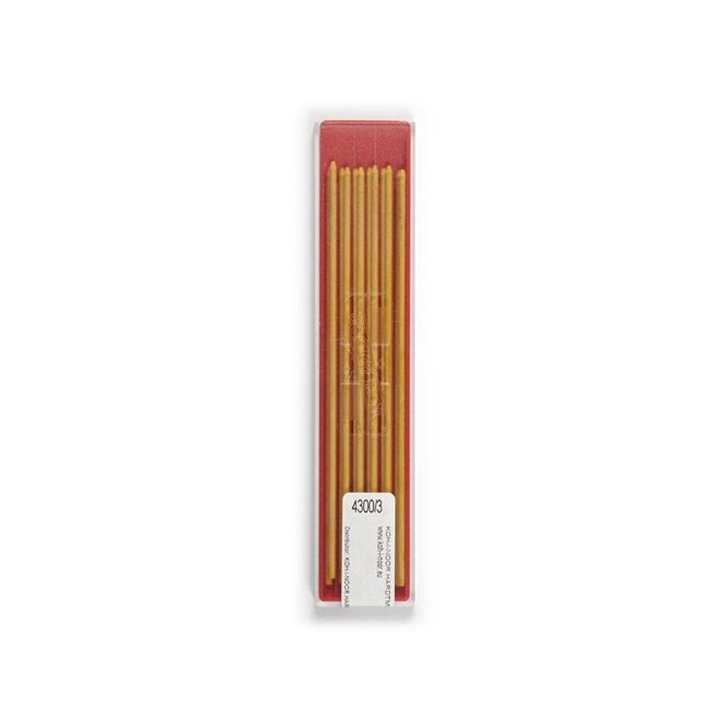 ETUI 12 MINES DE COULEUR DIAMETRE 2 MM JAUNE