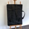 SAC A DOS NYLON SOUPLE ECO NOIR