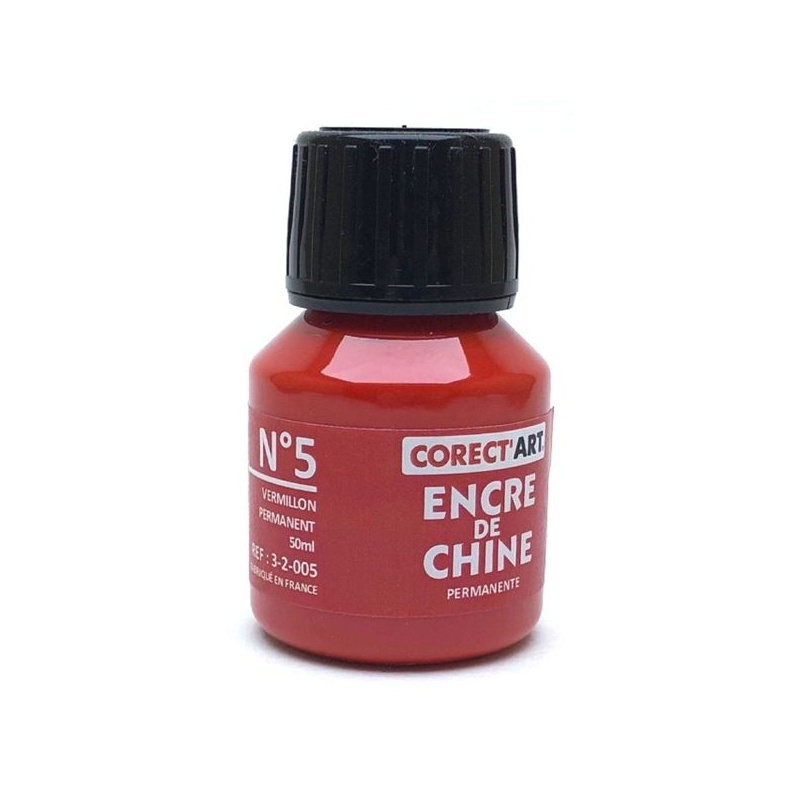 ENCRE DE CHINE VERMILLON
