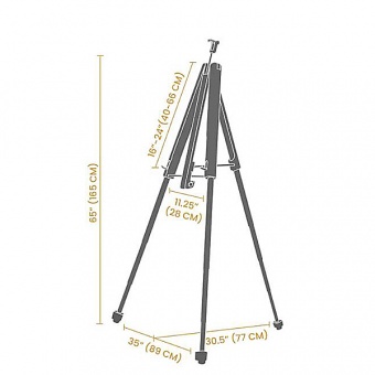 CHEVALET ALUMINIUM PORTABLE ESCODA KRAFTGEEK