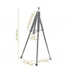 CHEVALET ALUMINIUM PORTABLE ESCODA KRAFTGEEK