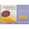 ARTISTICO BLOC EXTRAWHITE COLLE 4 COTES 25 FEUILLES 300 G GRAIN FIN