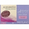 ARTISTICO BLOC EXTRAWHITE COLLE 4 COTES 20 FEUILLES 300 G GRAIN SATIN