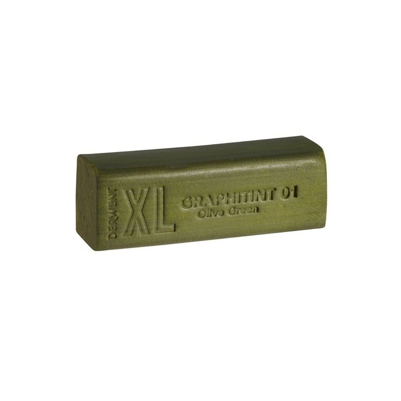 BLOC GRAPHITE + PIGMENTS AQUARELLABLE VERT OLIVE