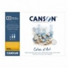COTON D ART BLOC COLLE 4 COTES 20 FEUILLES 300 G GRAIN FIN