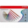 BOITE METAL 60 CRAYONS PASTEL STABILO CARBOTHELLO