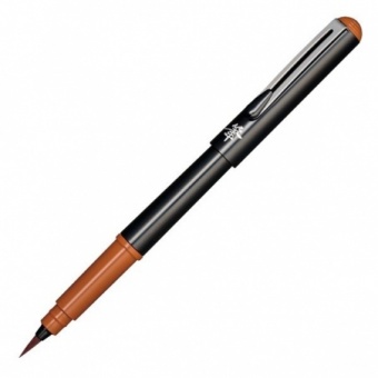 STYLO PINCEAU POCKET BRUSH ENCRE SANGUINE + 4 CARTOUCHES ENCRE SANGUINE