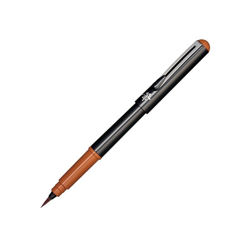 STYLO PINCEAU POCKET BRUSH ENCRE SANGUINE + 4 CARTOUCHES ENCRE SANGUINE