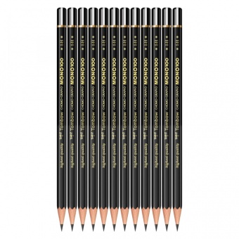 SET DE 12 CRAYONS GRAPHITE MONO 100