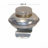 GODET A PALETTE INOX DIAMETRE 4 CM SIMPLE AVEC COUVERCLE