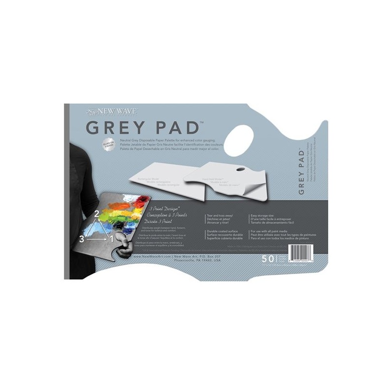 PELABLE 50 FEUILLES PAPIER GRIS 28 X 40.6 CM FORME ERGONOMIQUE