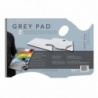 PELABLE 50 FEUILLES PAPIER GRIS 28 X 40.6 CM FORME ERGONOMIQUE