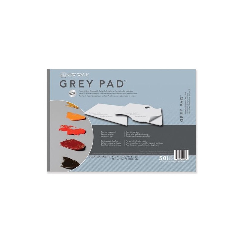 PELABLE 50 FEUILLES PAPIER GRIS 28 X 40.6 CM FORME RECTANGULAIRE