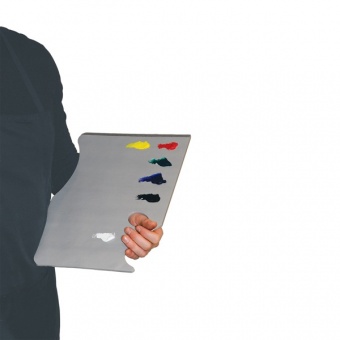 PELABLE 50 FEUILLES PAPIER GRIS 28 X 40.6 CM FORME ERGONOMIQUE