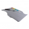 PELABLE 50 FEUILLES PAPIER GRIS 28 X 40.6 CM FORME ERGONOMIQUE