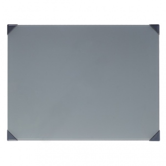 PALETTE GRISE EN VERRE TREMPE 30.5 X 40.6 CM