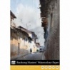 ALBUM COLLE PETIT COTE 12 FEUILLES 300 G 100 % COTON GRAIN TORCHON 14.8 X 21  A5 - JORGE CORPUNA