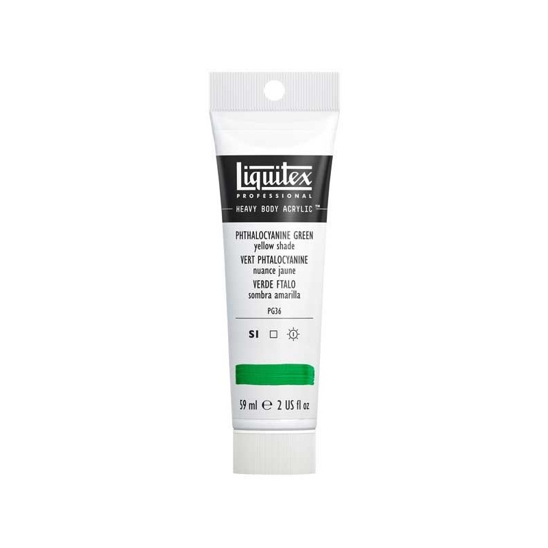 HEAVY BODY VERT PHTALOCYANINE (NUANCE JAUNE)