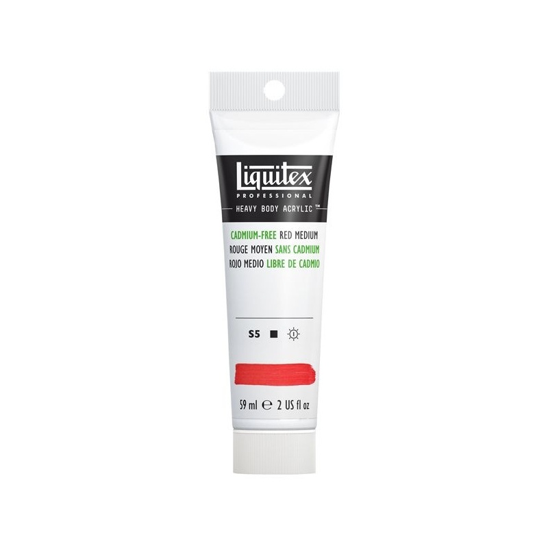 HEAVY BODY ROUGE MOYEN SANS CADMIUM