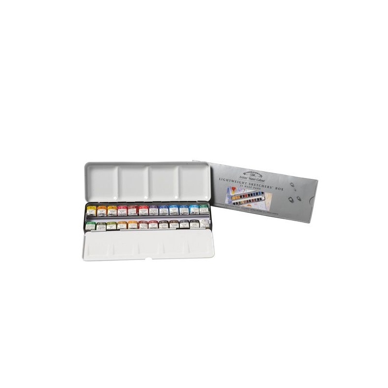 W.N.   BOITE METAL SKETCHER 24 1/2 GODETS
