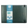 CARNET DE VOYAGE 100 % COTON 24 FEUILLES 300 G GRAIN FIN 18 X 26